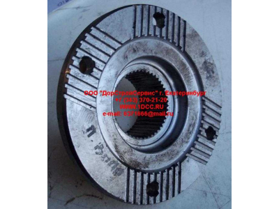 Фланец проходного вала D-165, 4 отв., с насечками, низкий, мелкий шлиц H HOWO (ХОВО) RHAZ9114320205 фото 1 Севастополь