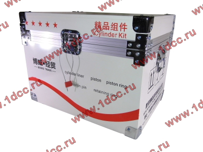 Поршневая группа WD615.95 375л.с. (6 гильз, 6 поршней (...0004), 6 пальцев,комплект колец) H3 BOWEI HOWO (ХОВО)  фото 1 Севастополь