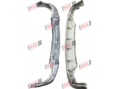 Бампер A7 черный нижний металлический узкий HOWO A7 WG1664240006/1 фото 1 Севастополь