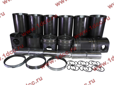 Поршневая группа WP12 (6 гильз, 6 поршней, 6 пальцев, комплект колец) SH SHAANXI / Shacman (ШАНКСИ / Шакман) WP12-SET фото 1 Севастополь