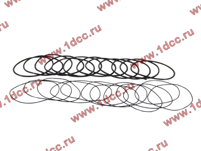 Кольцо уплотнительное гильзы цилиндра (комплект 12 тонких и 12 толстых) двигатель TD226B6G Lonking CDM (СДМ) 01153804/01153805 фото 1 Севастополь